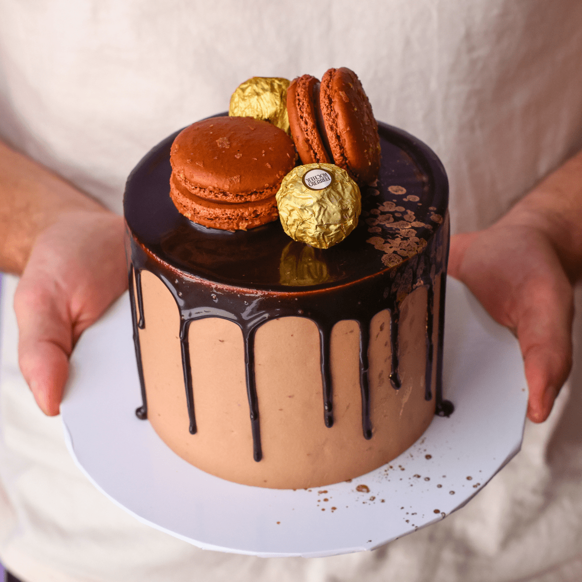 Nutella & Vanilla Cake | dbakers Sweet Studio