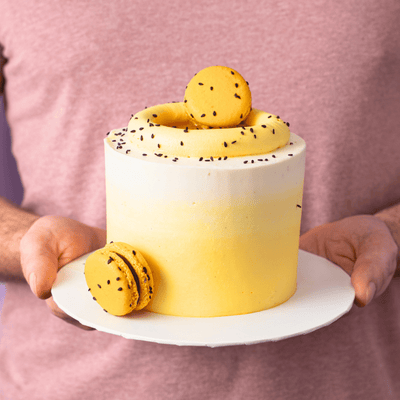 Tres Leches Passion Fruit Cake | dbakers Miami — available for same-day pickup at dbakers Midtown Miami