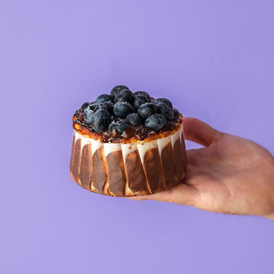 4" Nutella Basque Cheesecake with Berries  | dbakers Sweet Studio — currently sold out at dbakers Midtown Miami