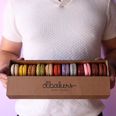 Box of 12 Macarons  | dbakers Sweet Studio — available for same-day pickup at dbakers Midtown Miami