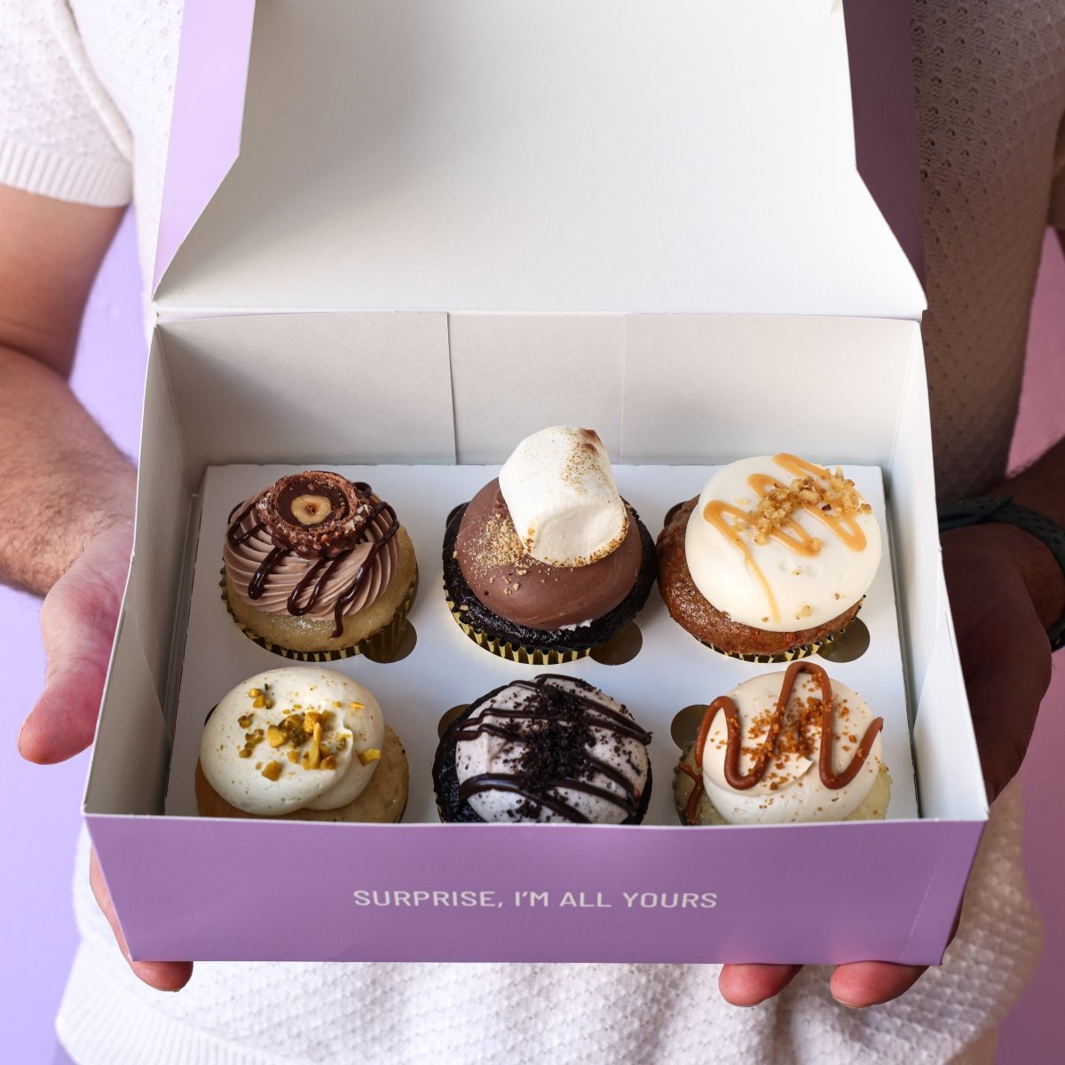 Box of 6 Cupcakes  | dbakers Sweet Studio