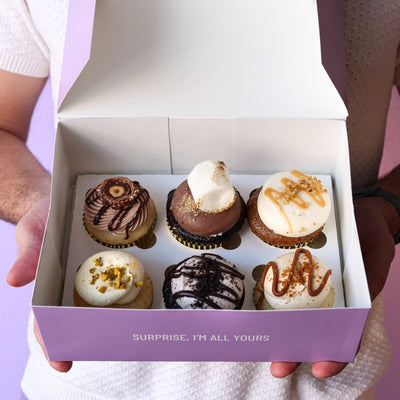 Box of 6 Cupcakes  | dbakers Sweet Studio — available for same-day pickup at dbakers Midtown Miami
