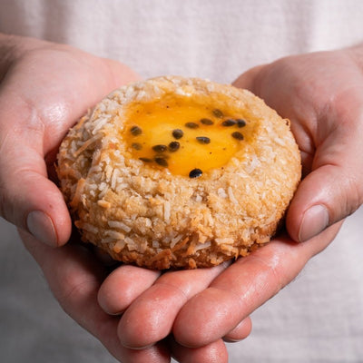 🥥✨ Coconut Passion Fruit Cookie  | dbakers Sweet Studio — available for same-day pickup at dbakers Midtown Miami