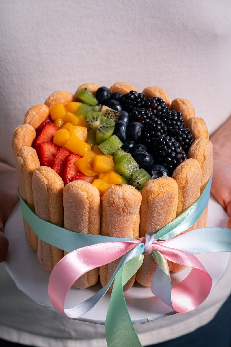 Fruit Charlotte Cake - dbakers Miami