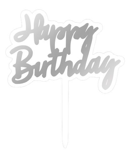 Happy Birthday Cake Topper  | dbakers Sweet Studio