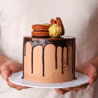 Nutella & Vanilla Cake  | dbakers Sweet Studio — available for same-day pickup at dbakers Midtown Miami