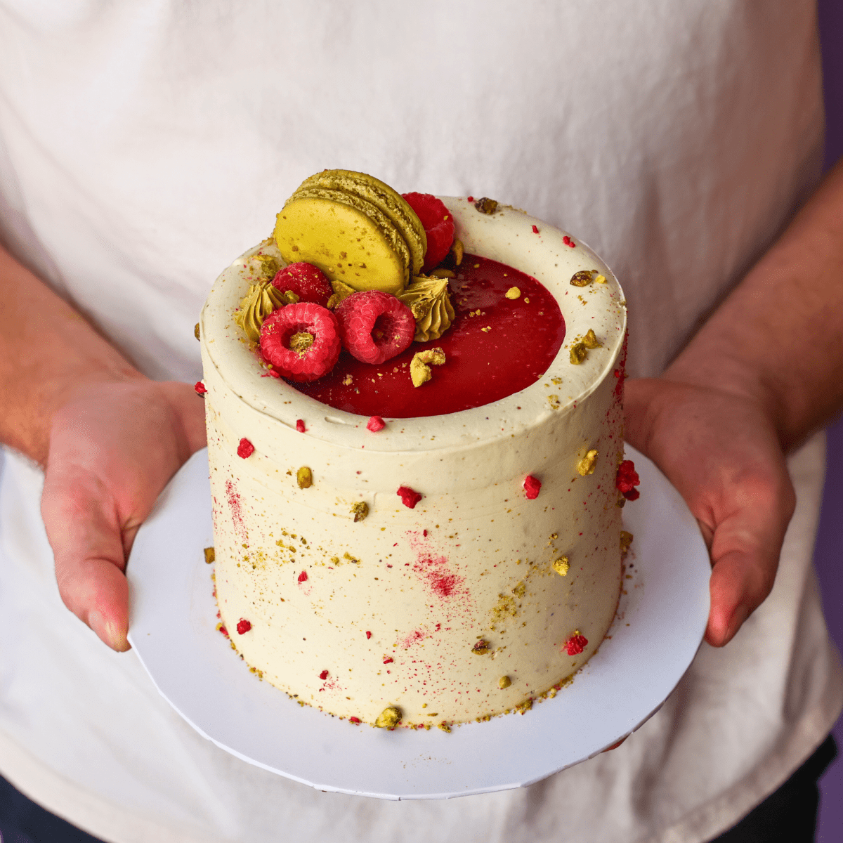 Pistachio Raspberry  | dbakers Sweet Studio