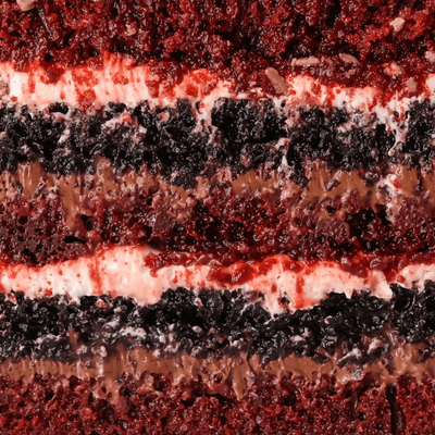 Red velvet Chocolate Cake Slice  | dbakers Sweet Studio — available for same-day pickup at dbakers Midtown Miami